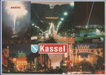 Kassel - u.a. Feuerwerk im Bergpark - 1995 Kassel - u.a. Feuerwerk im Bergpark - 1995