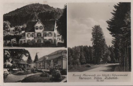 Bad Herrenalb - Pension Villa Zibold - 1933 Bad Herrenalb - Pension Villa Zibold - 1933
