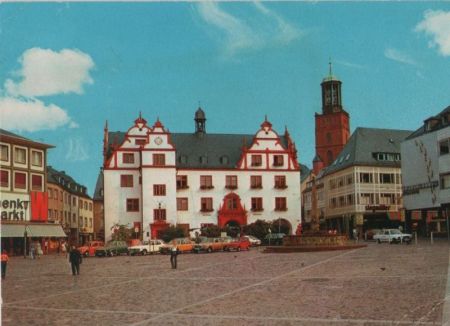 Darmstadt - Altes Rathaus - 1985 Darmstadt - Altes Rathaus - 1985