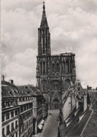 Frankreich - Strasbourg - La Cathedrale - ca. 1950 Frankreich - Strasbourg - La Cathedrale - ca. 1950