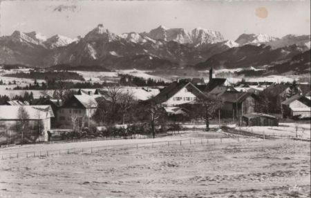 Oy - mit Säuling und Zugspitze - 1982 Oy - mit Säuling und Zugspitze - 1982