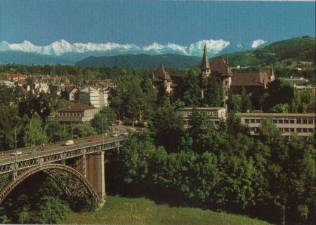 Schweiz - Bern - und Alpen - ca. 1985 Schweiz - Bern - und Alpen - ca. 1985