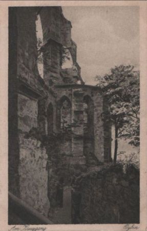 Kurort Oybin - Am Kreuzgang - ca. 1950 Kurort Oybin - Am Kreuzgang - ca. 1950