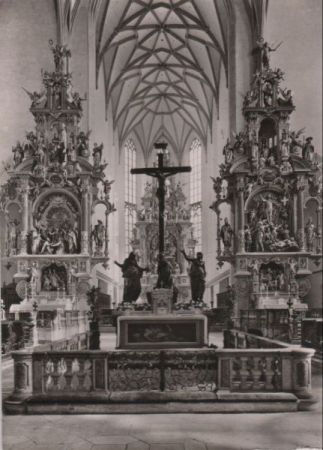 Augsburg - Basilika St. Ulrich und Afra - ca. 1965 Augsburg - Basilika St. Ulrich und Afra - ca. 1965