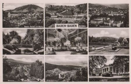 Baden-Baden - u.a. Kurhaus - ca. 1960 Baden-Baden - u.a. Kurhaus - ca. 1960