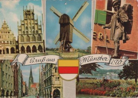 Münster - mit 5 Bildern - ca. 1970 Münster - mit 5 Bildern - ca. 1970