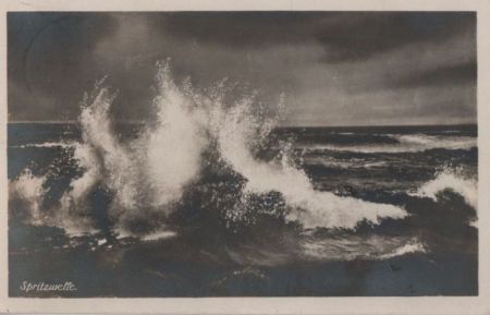 Borkum - Spritzwelle - 1929 Borkum - Spritzwelle - 1929