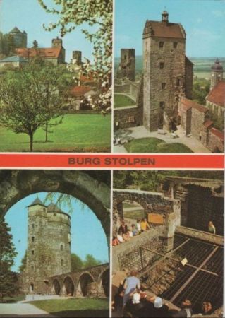 Stolpen - Burg, u.a. Seiger- und Kirchturm - 1977 Stolpen - Burg, u.a. Seiger- und Kirchturm - 1977