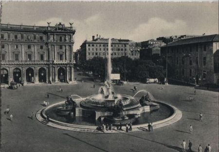 Italien - Rom - Roma - Piazza dell Esedra - ca. 1960 Italien - Rom - Roma - Piazza dell Esedra - ca. 1960