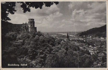 Heidelberg - Schloss - 1936 Heidelberg - Schloss - 1936