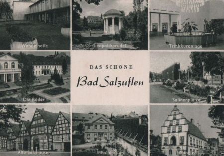 Bad Salzuflen - u.a. Wandelhalle - 1963 Bad Salzuflen - u.a. Wandelhalle - 1963