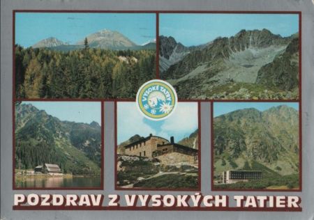 Slowakei - Vysoke Tatry - Hohe Tatra - mit 5 Bildern - 1986 Slowakei - Vysoke Tatry - Hohe Tatra - mit 5 Bildern - 1986
