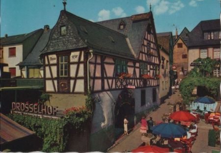 Rüdesheim - Drosselhof - ca. 1970 Rüdesheim - Drosselhof - ca. 1970