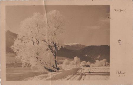 Rauhreif Landschaft Rauhreif Landschaft