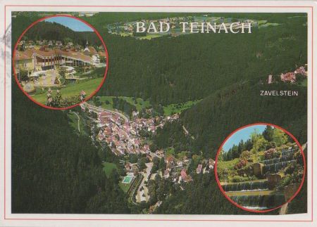 Bad Teinach-Zavelstein - 3 Teilbilder - 1991 Bad Teinach-Zavelstein - 3 Teilbilder - 1991
