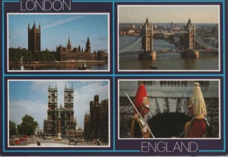 Großbritannien - London - u.a. Houses of Parliament - 1991 Großbritannien - London - u.a. Houses of Parliament - 1991