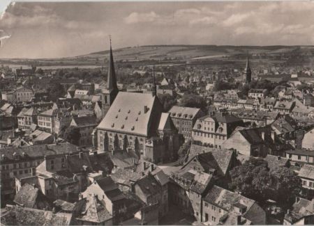 Weimar - Blick auf die Stadt - 1981 Weimar - Blick auf die Stadt - 1981