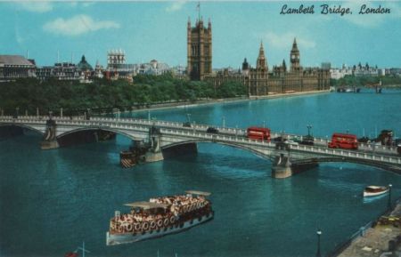 Großbritannien - London - Lambeth Bridge - ca. 1965 Großbritannien - London - Lambeth Bridge - ca. 1965