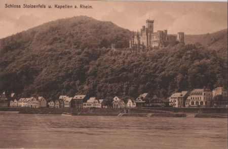 Koblenz, Schloß Stolzenfels - und Kapellen - ca. 1935 Koblenz, Schloß Stolzenfels - und Kapellen - ca. 1935