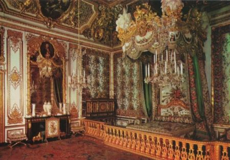 Frankreich - Versailles - Chateau, Chambre de la Reine - ca. 1980 Frankreich - Versailles - Chateau, Chambre de la Reine - ca. 1980