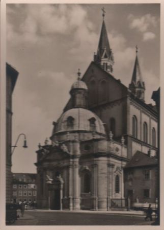 Würzburg - Schönbornkapelle - ca. 1950 Würzburg - Schönbornkapelle - ca. 1950