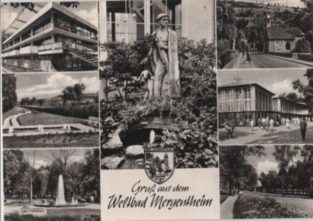 Bad Mergentheim - 7 Teilbilder - 1969 Bad Mergentheim - 7 Teilbilder - 1969