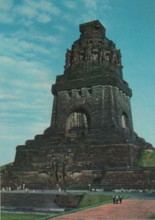 Leipzig - Völkerschlachtdenkmal - 1968 Leipzig - Völkerschlachtdenkmal - 1968