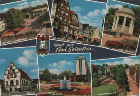 Bad Salzuflen - u.a. Rathaus - 1977 Bad Salzuflen - u.a. Rathaus - 1977