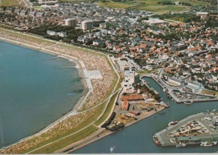 Büsum - aus der Luft - 1976 Büsum - aus der Luft - 1976