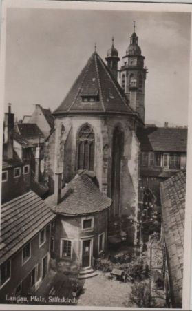 Landau - Stiftskirche - 1991 Landau - Stiftskirche - 1991