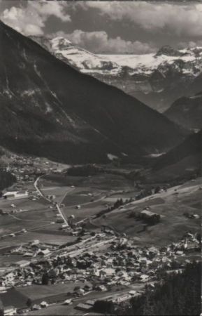 Schweiz - Zweisimmen - mit Wildstrubel - ca. 1955 Schweiz - Zweisimmen - mit Wildstrubel - ca. 1955