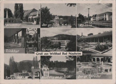 Bad Nauheim - u.a. Kurhaus - 1965 Bad Nauheim - u.a. Kurhaus - 1965
