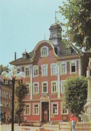 Suhl - Rathaus - 1980 Suhl - Rathaus - 1980