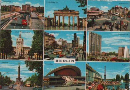 Berlin, Westteil - u.a. Funkturm - 1969 Berlin, Westteil - u.a. Funkturm - 1969