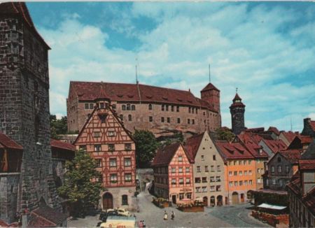 Nürnberg - Blick auf die Burg - ca. 1980 Nürnberg - Blick auf die Burg - ca. 1980