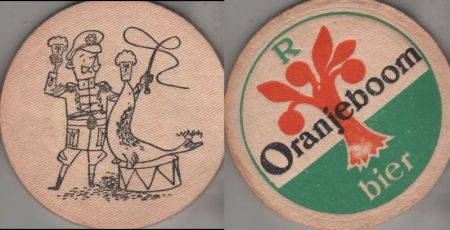 Bierdeckel rund - Oranjeboom Bierdeckel rund - Oranjeboom