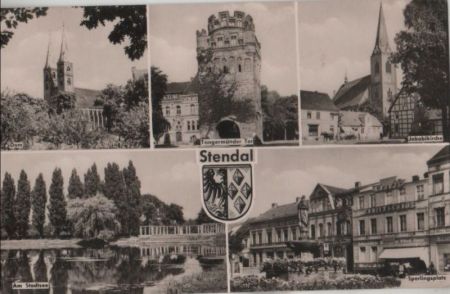 Stendal - u.a. Tangermünder Tor - ca. 1965 Stendal - u.a. Tangermünder Tor - ca. 1965