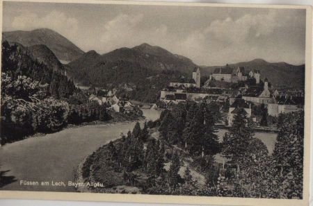Füssen - im Allgäu - ca. 1960 Füssen - im Allgäu - ca. 1960