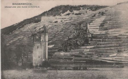 Bingen-Bingerbrück - Mäuseturm - ca. 1935 Bingen-Bingerbrück - Mäuseturm - ca. 1935