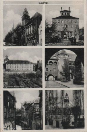 Zeitz - u.a. Schloß Moritzberg - 1938 Zeitz - u.a. Schloß Moritzberg - 1938
