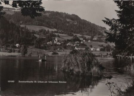 Österreich - St. Urban - am Urbansee - ca. 1965 Österreich - St. Urban - am Urbansee - ca. 1965