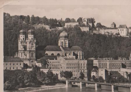Passau - Dom mit Oberhaus - 1932 Passau - Dom mit Oberhaus - 1932