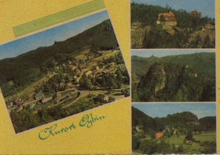 Kurort Oybin - mit 4 Bildern - 1960 Kurort Oybin - mit 4 Bildern - 1960