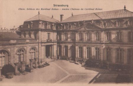 Straßburg - Ehem. Schloss des Kardinal Rohan - ca. 1935 Straßburg - Ehem. Schloss des Kardinal Rohan - ca. 1935