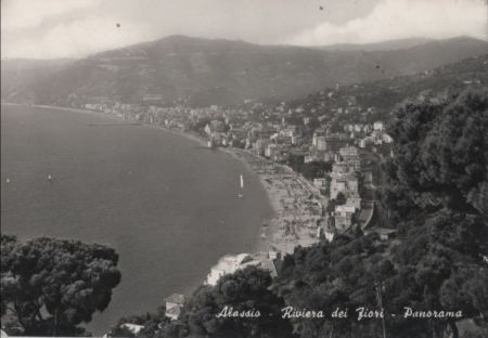 Italien - Alassio - Panorama - 1960 Italien - Alassio - Panorama - 1960
