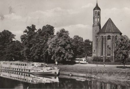 Brandenburg, Havel - An der Johanniskirche - ca. 1980 Brandenburg, Havel - An der Johanniskirche - ca. 1980