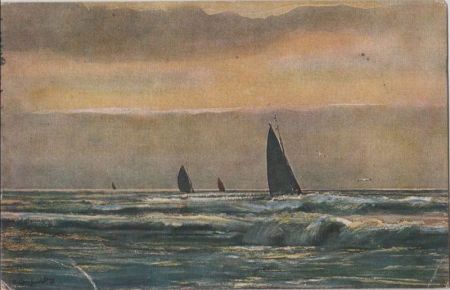 Segelboote Seestück Segelboote Seestück