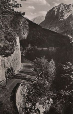 Alpenstraße - beim Mauthäusl - 1954 Alpenstraße - beim Mauthäusl - 1954
