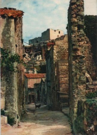 Frankreich - Les Baux-de-Provence - Rue du Trincart - 1988 Frankreich - Les Baux-de-Provence - Rue du Trincart - 1988