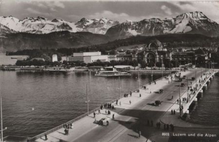 Schweiz - Luzern - und die Alpen - 1956 Schweiz - Luzern - und die Alpen - 1956